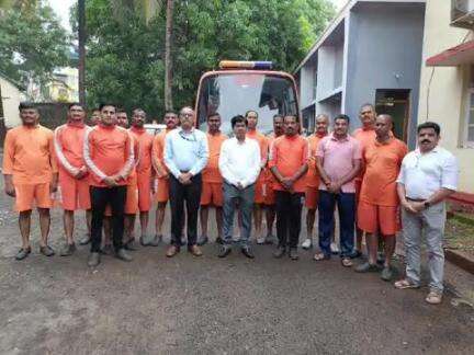 चिपळुण: शहरामध्ये एनडीआरएफची टीम दाखल