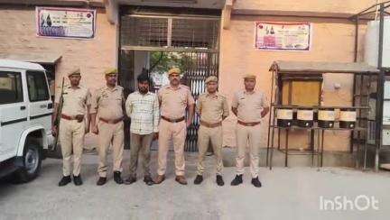 निम्बाहेड़ा: निंबाहेड़ा कोतवाली पुलिस ने यूपी के ₹25000 के ईनामी हत्या के आरोपी को किया गिरफ्तार