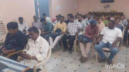 పూతలపట్టు: ఈనెల 28వ తేదీ యోగ డే సందర్భంగా వీడియో కాన్ఫరెన్స్ లో పాల్గొని తవణంపల్లి ఎంపీడీవో