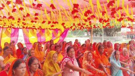 मोतिहारी: पूर्वी चंपारण जिले के विभिन्न ग्राम संगठनों में महिला संवाद कार्यक्रम का आयोजन किया गया