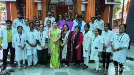पालघर: उमेळमान येथे महाआरोग्य शिबिराचे आयोजन आमदार स्नेहा दुबे पंडित यांनी दिली भेट
