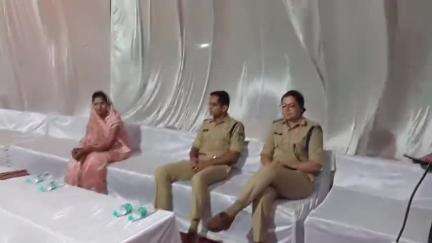 महाराजपुर: गढ़ीमलहरा थाने में हुआ जनसंवाद, उप निरीक्षक को दी गई विदाई