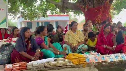 गोड्डा: सिंह वाहिनी मंदिर परिसर में महिलाओं की भागीदारी के साथ हुआ एमपीए मेले का भव्य आयोजन