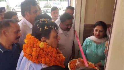 गगरेट: विधायक राकेश कालिया ने औद्योगिक क्षेत्र गगरेट में ईएसआईसी डिस्पेंसरी का किया उद्घाटन