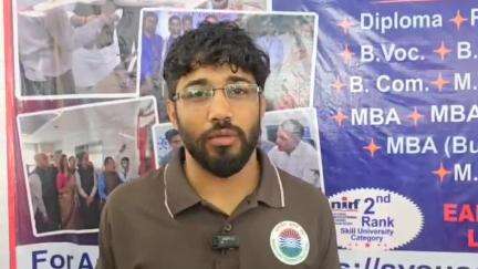 पलवल: पलवल में अंडर-17 नेशनल कुश्ती प्रतियोगिता में रोहतक के कोच ने हरियाणा सरकार से की अपील