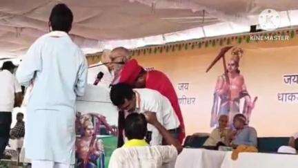 खानपुर: खानपुर कस्बे के धरणीधर गार्डन में आज राजस्थान धाकड़ महासभा का महा अधिवेशन हुआ आयोजन
