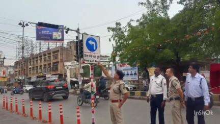 बिलासपुर: यातायात पुलिस ने लेफ्ट से लेफ्ट फ्री की व्यवस्था की, नियम उल्लंघन करने वालों से ₹300 का जुर्माना वसूला जाएगा