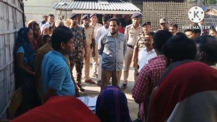 गोरौल: वैशाली डीएम यशपाल मीणा ने गोरौल प्रखंड के विभिन्न गांवों का किया निरीक्षण