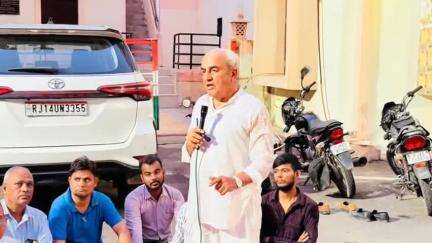 सांचोर: सांचोर शहर मंडल में कांग्रेस की मंडल स्तरीय बैठक आयोजित, संगठन की मजबूती पर हुआ मंथन
