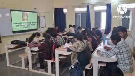 खरगौन: महाविद्यालय खरगोन में देवी अहिल्याबाई होल्कर की 300वीं जयंती पर चित्रकला प्रतियोगिता का आयोजन