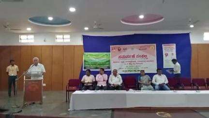 ಹಳಿಯಾಳ: ಪುರಭವನದಲ್ಲಿ ಸಮರ್ಪಣಾ ಸಂಕಲ್ಪ ಕಾರ್ಯಕ್ರಮ, ಶಾಸಕ ಆರ್.ವಿ.ದೇಶಪಾಂಡೆ ಭಾಗಿ