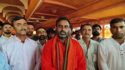 લાખણી: નાના કાપરા ગામે રઘુનાથપુરી આશ્રમમાં પ્રતિષ્ઠા મહોત્સવ માં સનાતન ધર્મ તમામ અખાડાના સંતો મહંતો ઉપસ્થિત રહેશે