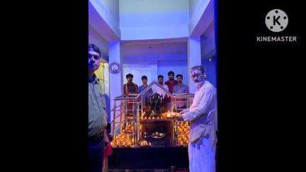 पथरगामा: चिहारो पहाड़ स्थित शनि मंदिर में धूमधाम से मनाई गई शनि जयंती