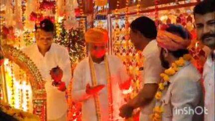 किशनगढ़: सनातन सेवा संस्थान के तत्वाधान में मालियों की ढाणी स्थित नवनिर्मित शनि मंदिर पर भजन संध्या का आयोजन