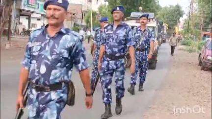 धरमपुरी: धरमपुरी में रैपिड एक्शन फोर्स की 107वीं बटालियन ने निकाला फ्लैग मार्च, सुरक्षा व्यवस्था मजबूत करने की पहल