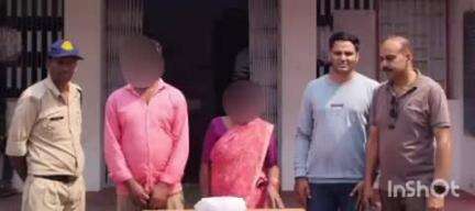 कोतमा: पुलिस ने दो आरोपियों को गांजे के साथ किया गिरफ्तार