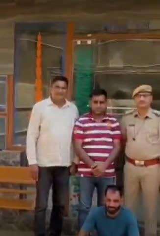 सीकर: सीकर पुलिस ने जोधपुर रेंज के 50 हजार के इनामी बदमाश महिपाल जाखड़ उर्फ संजय को किया गिरफ्तार