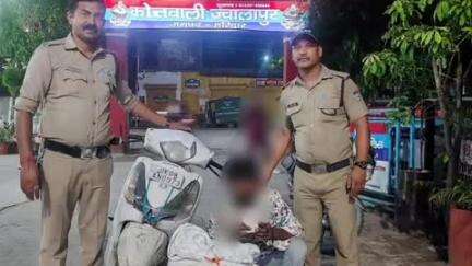 हरिद्वार: ज्वालापुर पुलिस ने जटवाड़ा पुल से स्कूटी पर शराब तस्करी कर रहे एक तस्कर को किया गिरफ्तार, 270 पव्वे बरामद