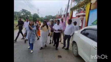 सोनपुर: हरिहरनाथ कॉरिडोर विकास योजना को लेकर अपर समाहर्त्ता श्री मुकेश कुमार ने किया स्थलीय निरीक्षण