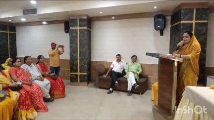 गुना: एबी रोड स्थित होटल में देवी अहिल्याबाई होल्कर की 300वीं जयंती पर महिला जनप्रतिनिधि सम्मेलन आयोजित