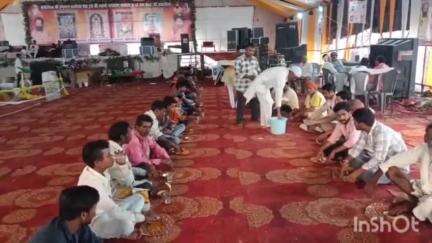 विदिशा: मनोरा धाम में 19 मई से चल रही श्रीराम कथा, रामलीला व सवा लाख हनुमान चालीसा पाठ का हुआ समापन
