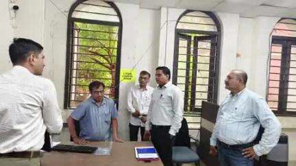 વિસાવદર: Expenditure monitoring cell ની કેલેટર દ્વારા મુલાકાત કરવામાં આવી.
