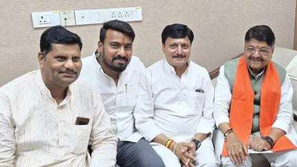 राजगढ़: राजगढ़ विधायक ने भोपाल में कैबिनेट मंत्री कैलाश विजयवर्गीय से की मुलाकात