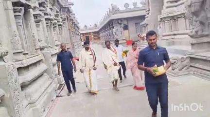భూపాలపల్లి: యాదాద్రి శ్రీ లక్ష్మీనరసింహస్వామిని దర్శించుకున్న భూపాలపల్లి ఎమ్మెల్యే
