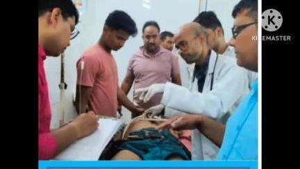 निज़ामाबाद: चुनहटा गांव में बदमाशों ने ग्राम प्रधान को मारी गोली, घर से 200 मीटर की दूरी पर घटना को दिया अंजाम