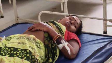 बीना: प्रताप वार्ड में पति ने पत्नी के साथ की बेरहमी से मारपीट, घायल पत्नी सिविल अस्पताल में भर्ती
