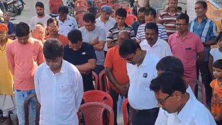 ইংরেজবাজার: বুড়াবুড়ি তলা এলাকায় গণ আন্দোলনের নেতা প্রয়াত প্রবাল ঘোষের মৃত্যুবার্ষিকী পালন