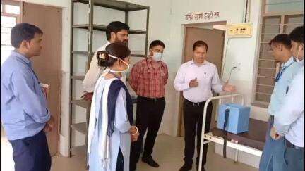 तालेड़ा: CMHO डॉ सामर ने हीट वेव को लेकर CHC डाबी में लू-तापघात से संबंधित व्यवस्थाओं की जांच की