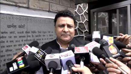 शिमला शहरी: शिमला के भाजपा विधायक सुधीर शर्मा ने एसपी शिमला के खिलाफ क्रिमिनल डेफर्मेशन का दिया नोटिस