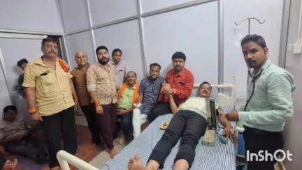 खरसिया: अचानक बारिश के बाद व्यवस्था बनवाने पहुंचे नगर पालिका उपाध्यक्ष को टीईटी कालोनी में बिच्छू ने डंक मारा