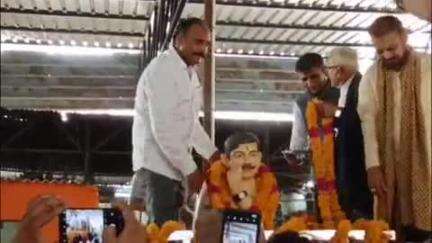 लाडपुरा: अदालत परिसर में चंद्रशेखर आजाद की प्रतिमा का अनावरण जिला जज व विधायक शर्मा ने किया, विश्रामगृह का किया लोकार्पण