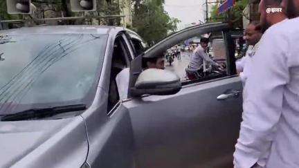 खंडवा नगर: खालवा में महिला से गैंगरेप और हत्या के मामले को लेकर खंडवा पहुंचे कांग्रेस के विक्रांत भूरिया