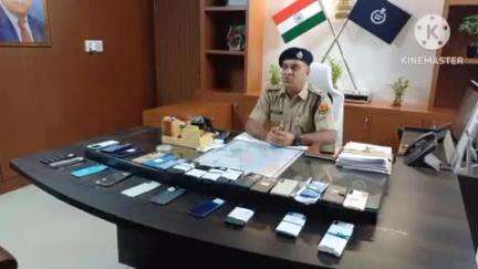 डीडवाना: ज़िला पुलिस अधीक्षक कार्यालय में 13 लाख 36 हजार रुपये की कीमत के 89 फोन किए गए मालिकों को सुपुर्द