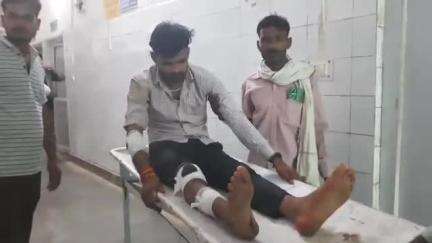 मुरैना नगर: सुमावली शहदपुर के बीच चार पहिया वाहन ने बाइक को मारी टक्कर, MR घायल, ज़िला अस्पताल में इलाज जारी