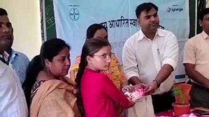 इटवा: खुनियांव कस्तूबा गांधी आवासीय बालिका विद्यालय में विश्व माहवारी स्वच्छता दिवस के अवसर पर जागरूकता कार्यक्रम का आयोजन