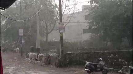 चित्तौड़गढ़: चित्तौड़गढ़ शहर में मौसम विभाग ने जारी किया अलर्ट, तेज हवाओं के साथ आंधी-तूफान और बारिश शुरू
