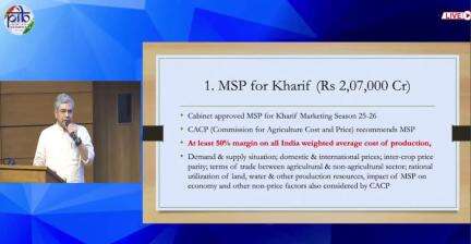 #Cabinet approves Minimum Support Prices (MSP) for Kharif Crops for Marketing Season 2025-26.