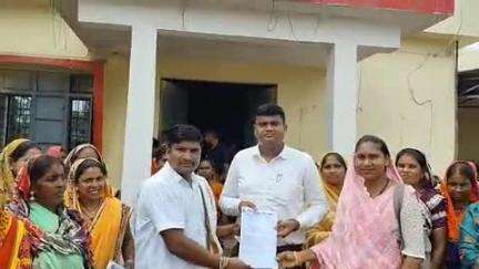 तिल्दा: खुडमुडी के ग्रामीण पहुंचे तहसील कार्यालय एसडीएम को दिया ज्ञापन #jansamasya
