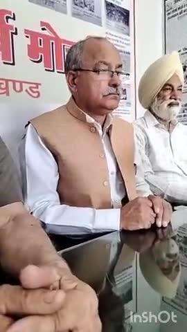 विकासनगर: जन संघर्ष मोर्चा के अध्यक्ष रघुनाथ सिंह नेगी ने की प्रेस वार्ता