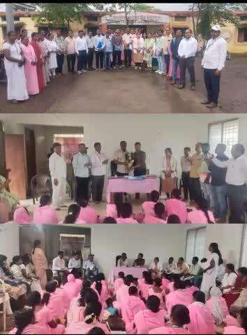DHO Dr. Haridas sir visited PHC Salgara di, Tuljapur and taken review.
