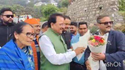 नैनीताल: सांसद अजय भट्ट ने बलिया नाले का किया निरीक्षण, कार्य का लिया जायजा