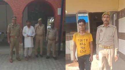 छाता: कोसीकला और शेरगढ़ पुलिस ने अलग-अलग स्थानों से दो अभियुक्तों को गिरफ्तार किया, एक को शराब और दूसरे को तमंचा के साथ भेजा जेल