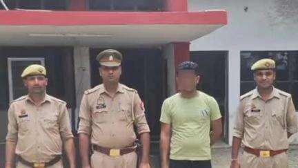 खुर्जा: अरनिया पुलिस ने गैंगस्टर में वांछित 1 शातिर अपराधी को अवैध असलहा और कारतूस सहित किया गिरफ्तार