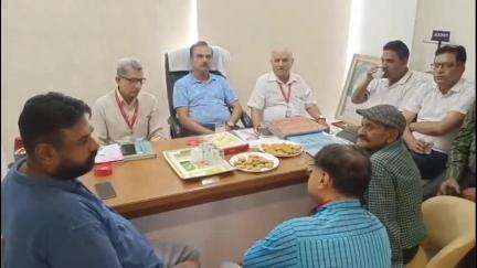 थानेसर: ऑल इंडिया पत्रकार एकता संघ की मासिक बैठक का आयोजन