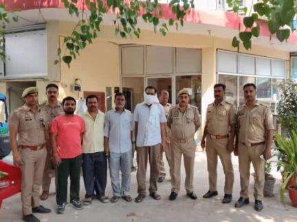 कानपुर: जाजमऊ थाने की पुलिस ने चार शातिर चोरों को गिरफ्तार किया, ₹2 लाख नगद बरामद