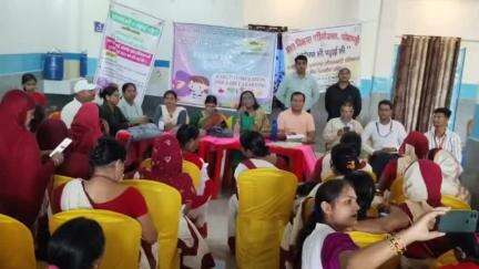 जोगापट्टी: 'पोषण भी, पढ़ाई भी' को लेकर योगपट्टी में आंगनबाड़ी सेविकाओं के प्रशिक्षण का समापन